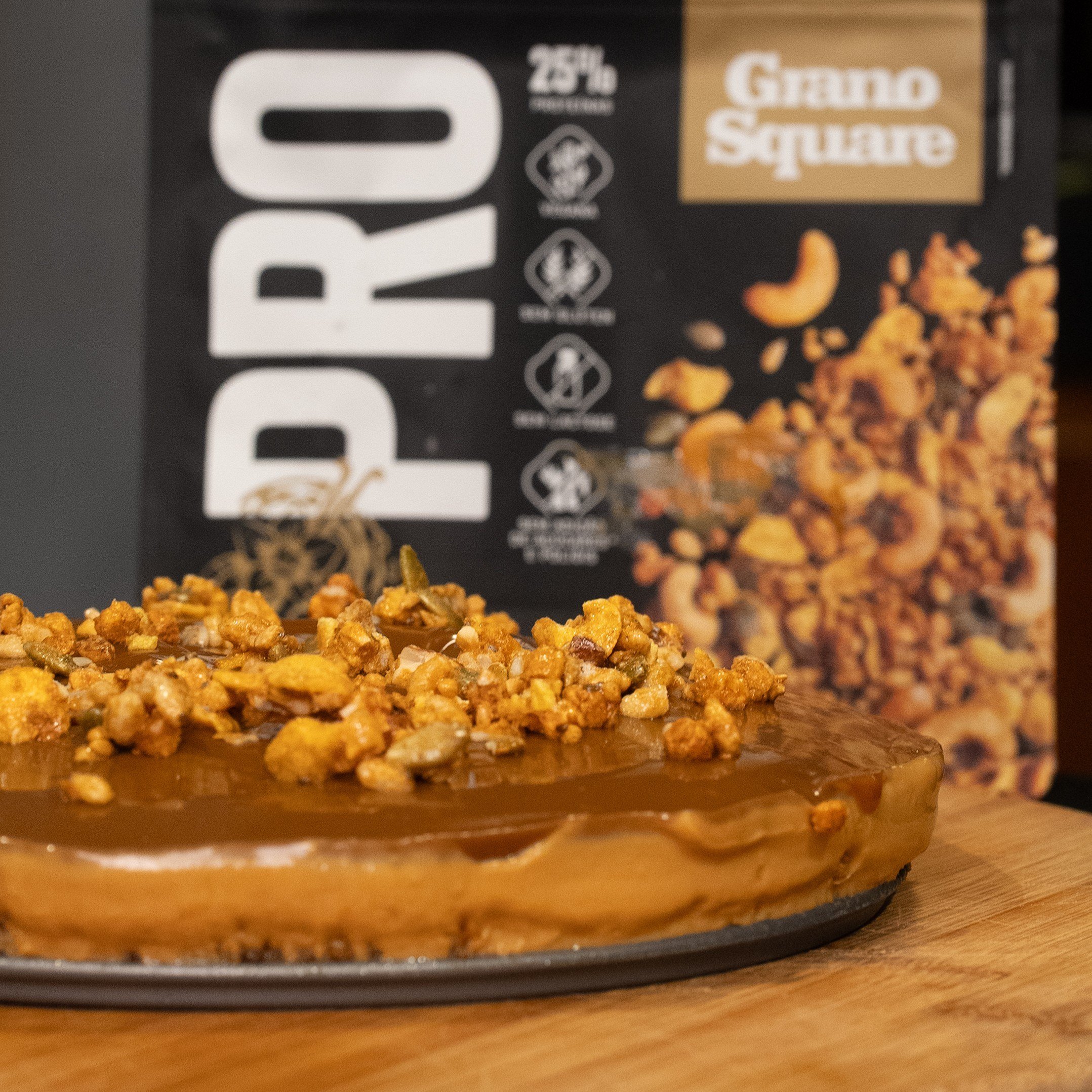 Cheesecake Crunch de Doce de Leite