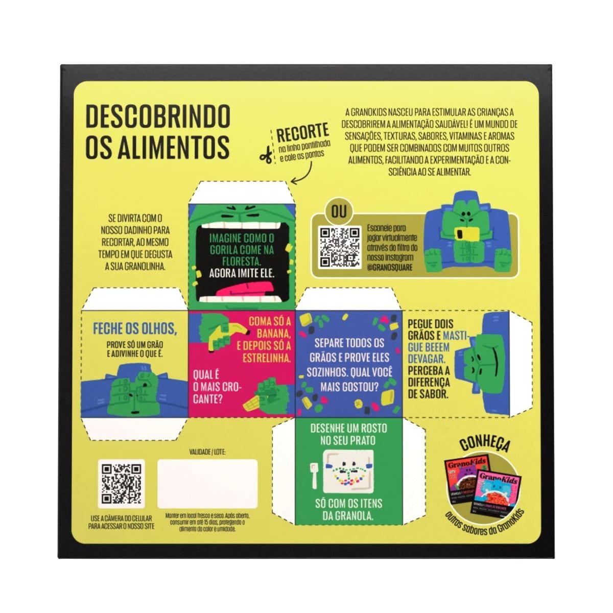 Granola GranoSquare GRANOKIDS Chips de Banana 180g