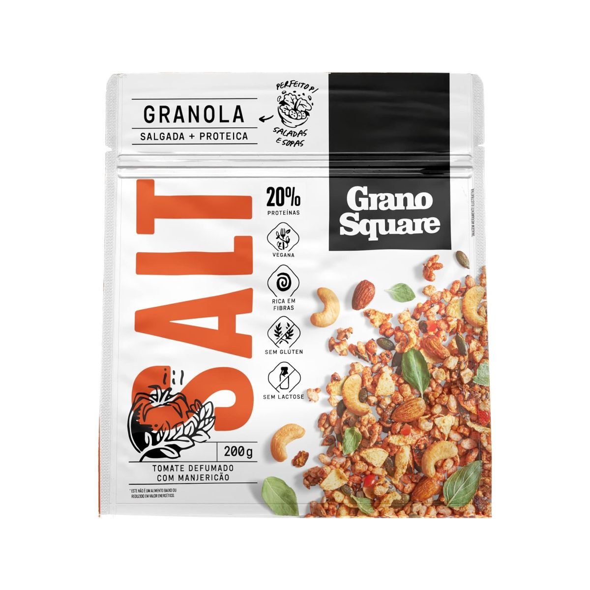KIT 3 Granolas GranoSquare Linha SALT 200g