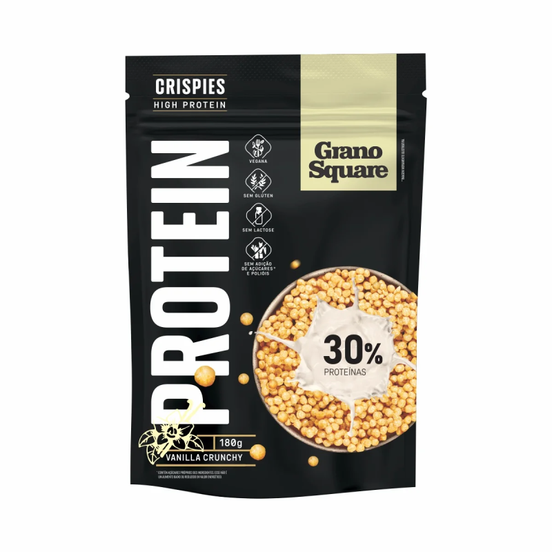 KIT Crispies GranoSquare PROTEIN Vanilla Crunchy e Choco Crunchy 180g